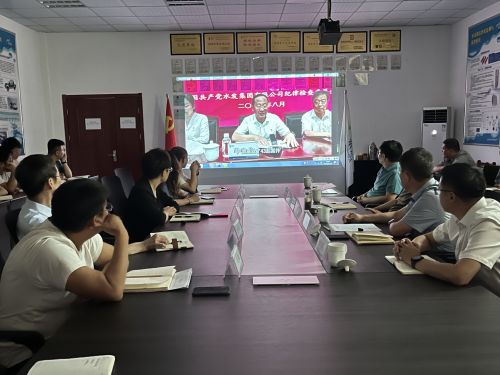 【河海水文】水發(fā)水控集團黨委委員、紀委書記王高升到河海公司全面從嚴治黨、黨風廉政建設專題調(diào)研 (1).jpg